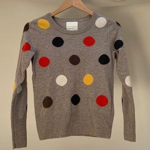 Cynthia rowley polka dot sweater Clearance